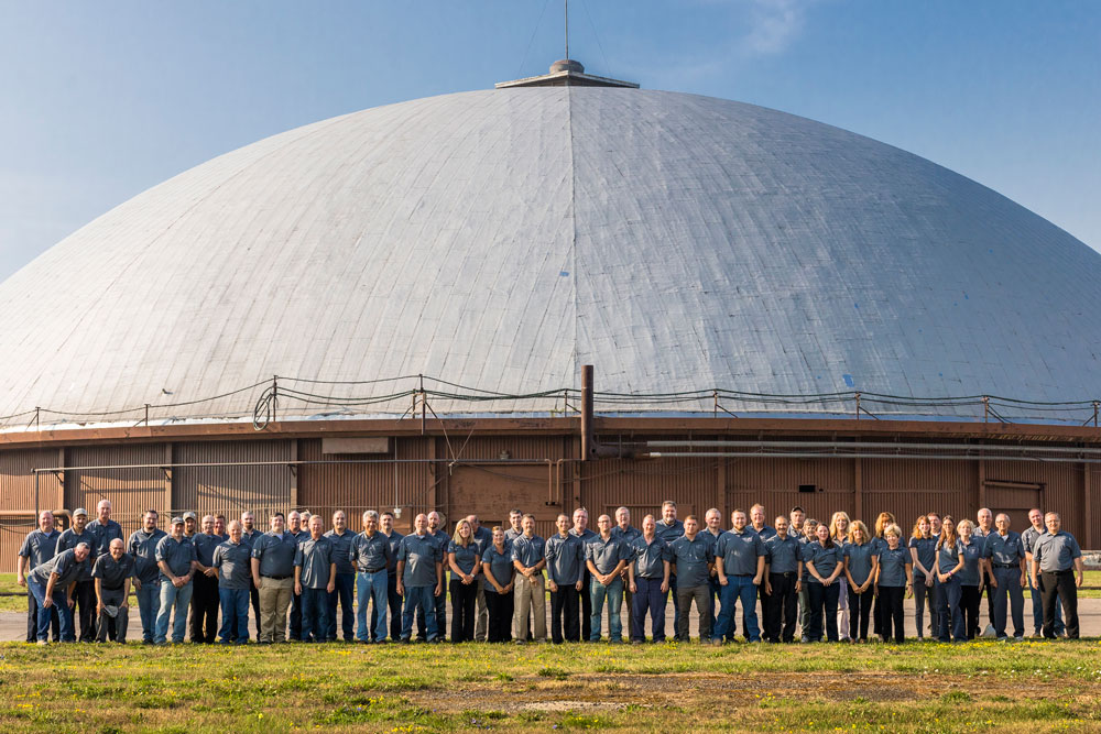 Washington Mills Niagara Falls, New York Dome with Employees