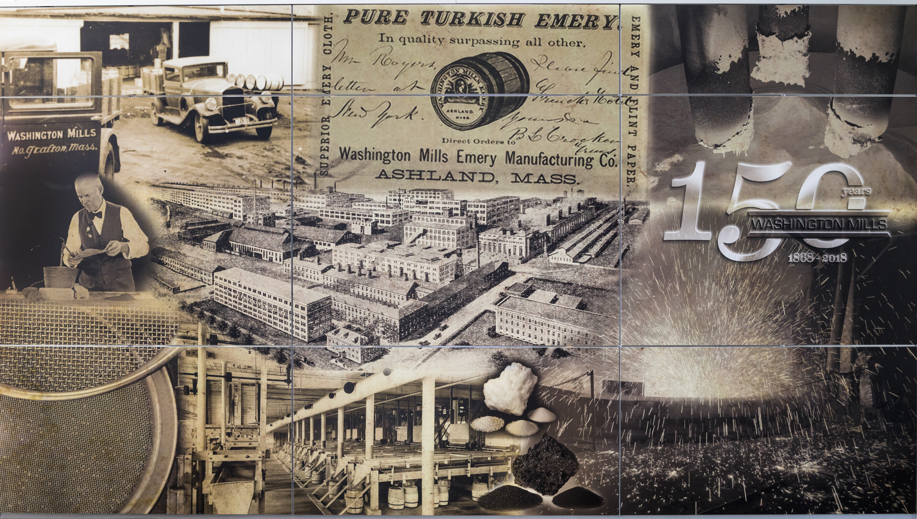 Washington Mills 150 years
