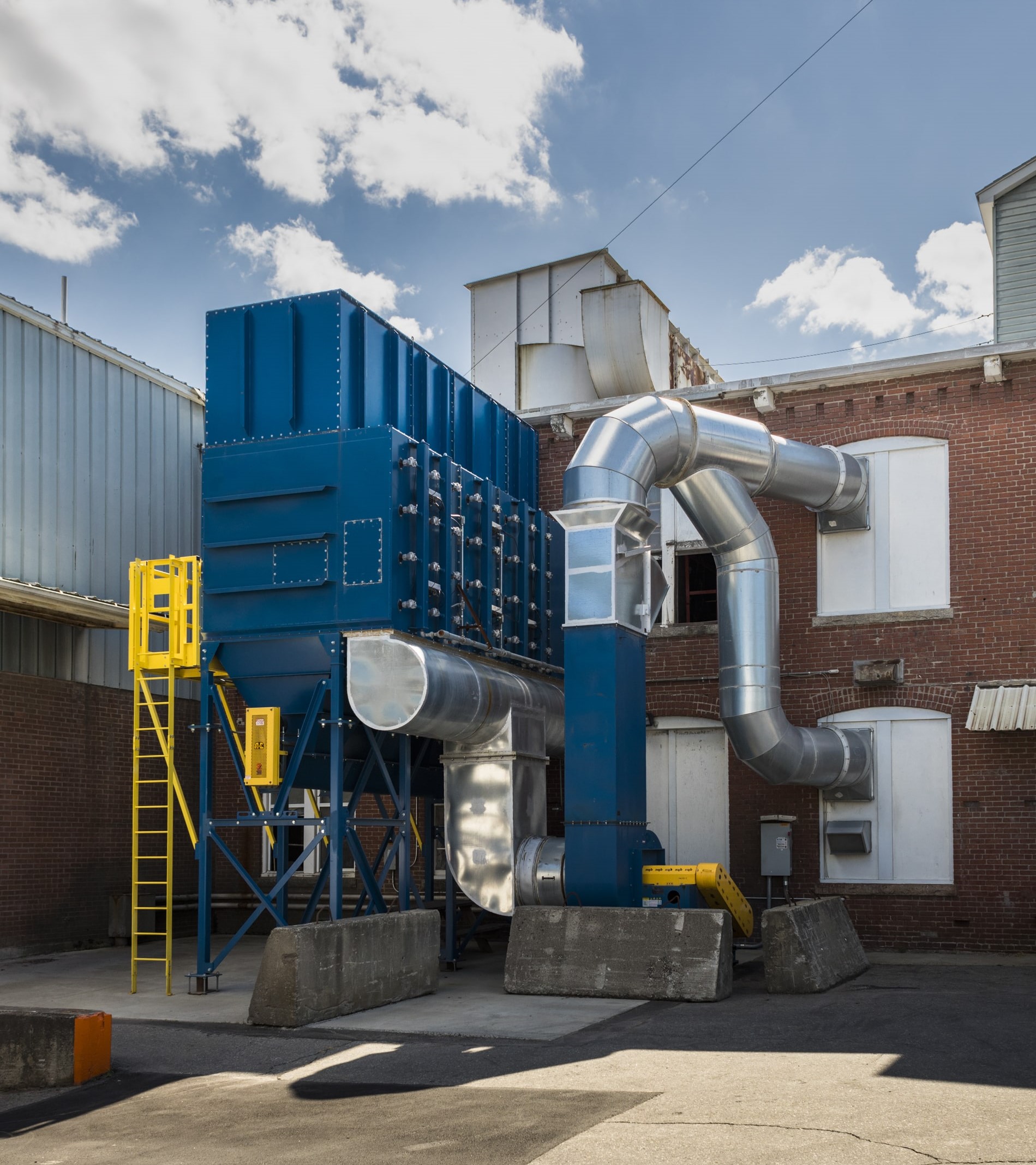 dust collector close up