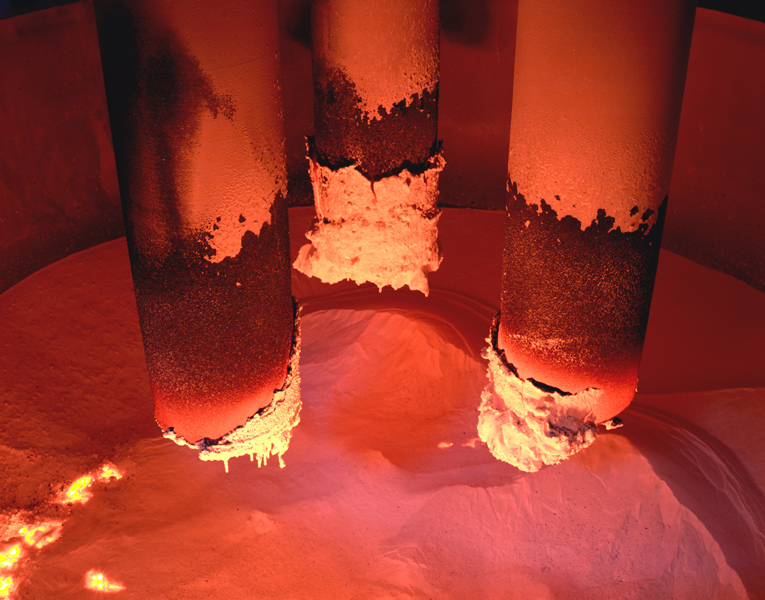 three electrodes