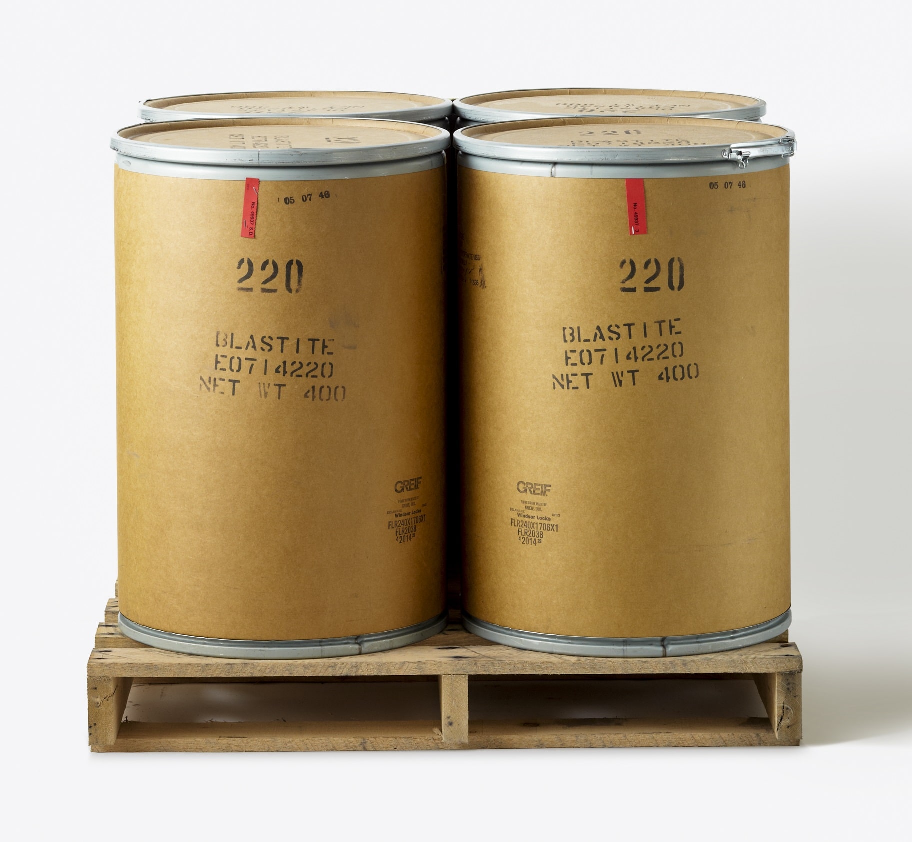 4 Drums on a Pallet