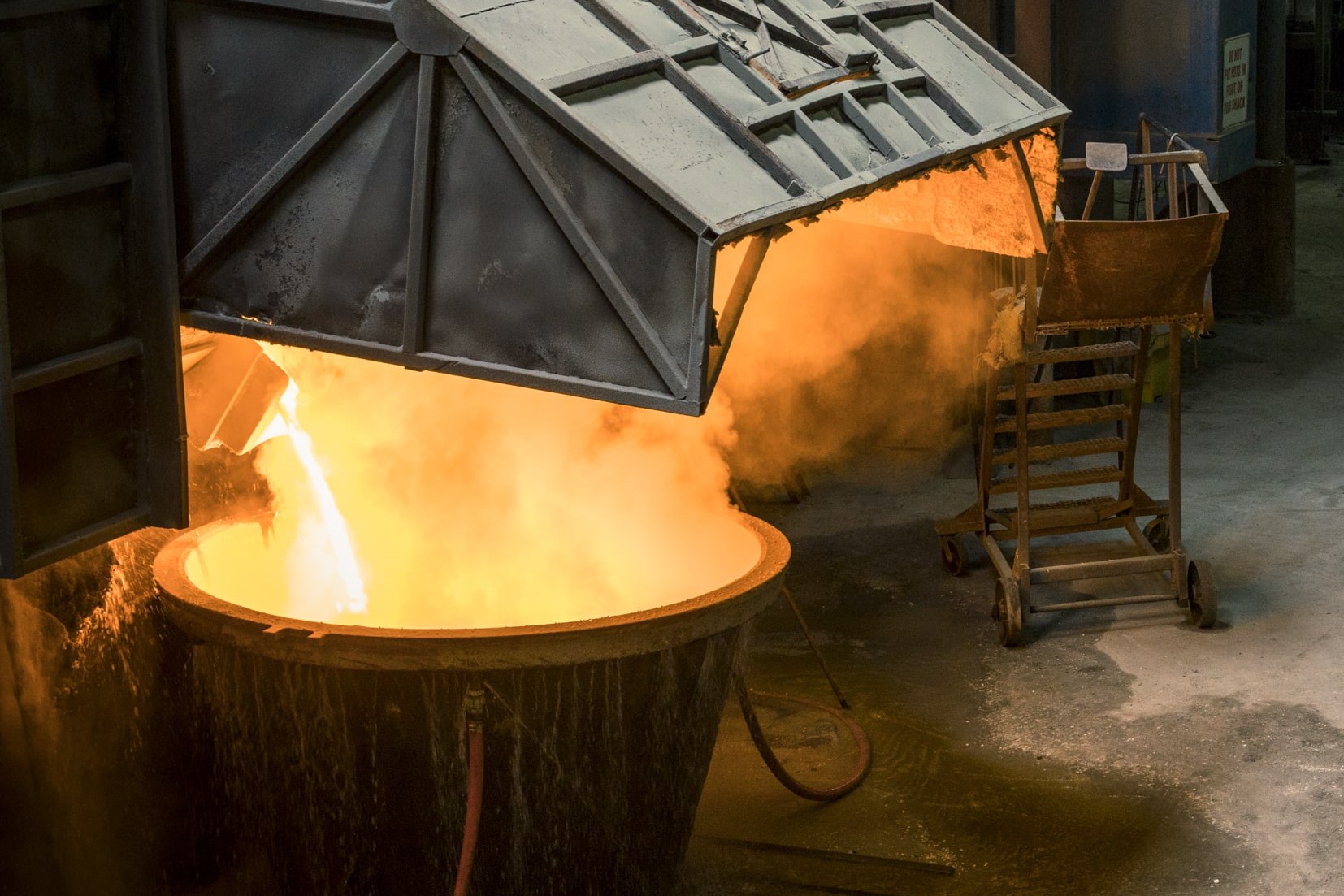 Fused Mineral Production Process Washington Mills