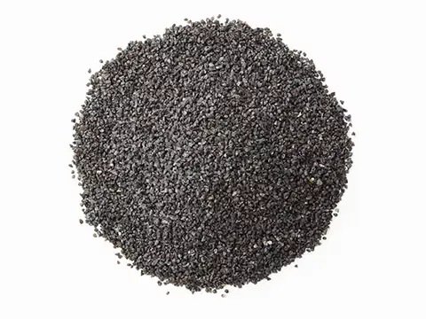 Brown fused aluminum oxide grain