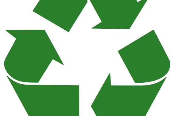 green recycling arrows