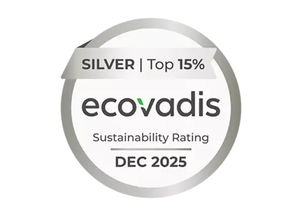 EcoVadis Silver Medal awarded to Washington Mills UK in December 2025