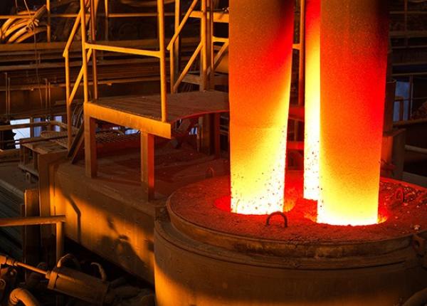 Steel production in EAF furnace