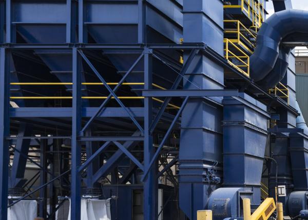 emc dust collector close up 